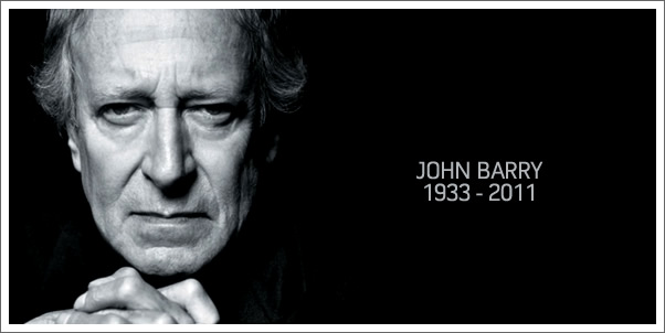 o longo de sua trajetória de compositor de trilhas John Barry  recebeu 17 prêmios importantes, dentre os quais 5 Oscars pelas músicas dos filmes A História de Elza, canção e trilha instrumental em 1967, O Leão do Inverno em 1968, Entre Dois Amores de 1986 e Dança com Lobos de 1993. 