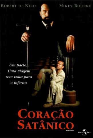 O personagem Harry Angel , interpretado por Mickey Rourke como um detetive que vai investigar um crime, e acaba se envolvendo com o personagem Louis Cyphre, interpretado por Robert De Niro, que representa a figura do próprio demônio que insiste em tomar o coração do policial. A música de Trevor Jones faz questão de deixar bem nítida as batidas do coração do personagem.