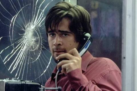 Imagine por exemplo no filme de 2002 dirigido por Joel Schumacher POR UM FIO, a situação do personagem Stu Shepard, interpretado por Colin Farrell, onde de repente ele se vê encurralado numa cabine telefônica por um atirador. Ele praticamente tem que tomar contar de tudo que está acontecendo no entorno, então nesse momento a câmera percorre 360 graus, como se fosse o olho do personagem.