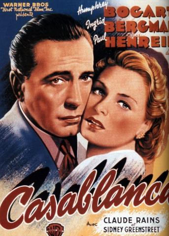 Casablanca com trilha sonora composta por  Max Steiner