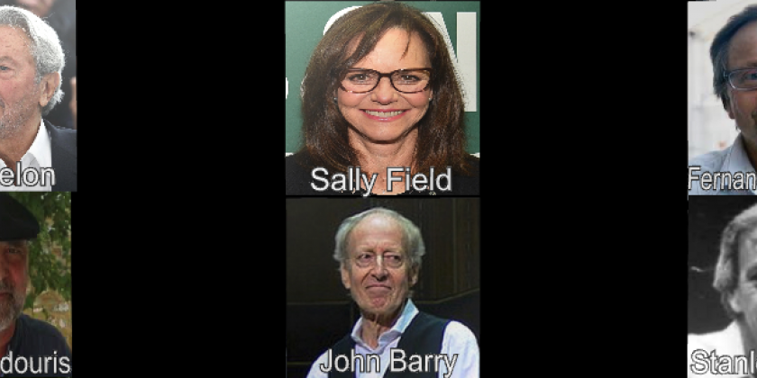 Vamos homenagear os aniversariantes da semana os compositores John Scott, Laurence Rosenthall, o cineasta Fernando Meirelles e a atriz Sally Field e o ator Alain Delon. Também vamos prestar um tributo aos que partiram, como os compositores John Barry, Basil Poledouris e Stanley Myers, além dos cineastas Jacques Tati e Mike Nichols. 