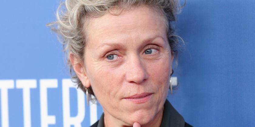 O programa A Música no Cinema   homenageando à aniversariante do dia, a talentosa atriz Frances McDormand.