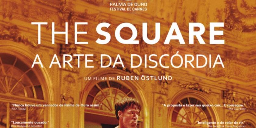 O cineasta Ruben Östlund ganhou a Palma de Ouro e o seu filme THE SQUARE: A ARTE DA DISCÓRDIA  que foi indicado ao Globo de Ouro deste ano e ainda concorre ao Oscar de Melhor Filme Estrangeiro 2018.